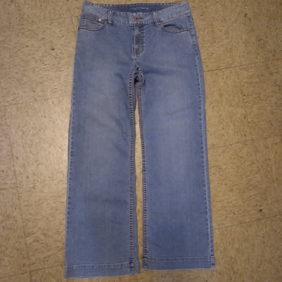 Liz Claiborne Wide Leg Jeans,  Size: 12 - Picture 6 of 9